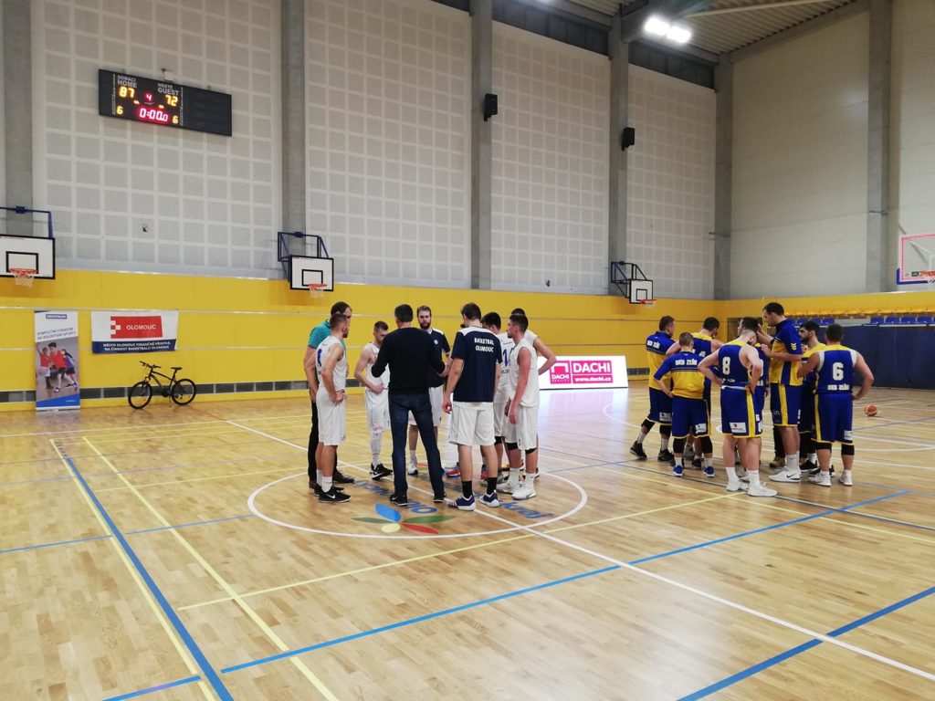 Po utkání Basketbal Olomouc - SKB Zlín